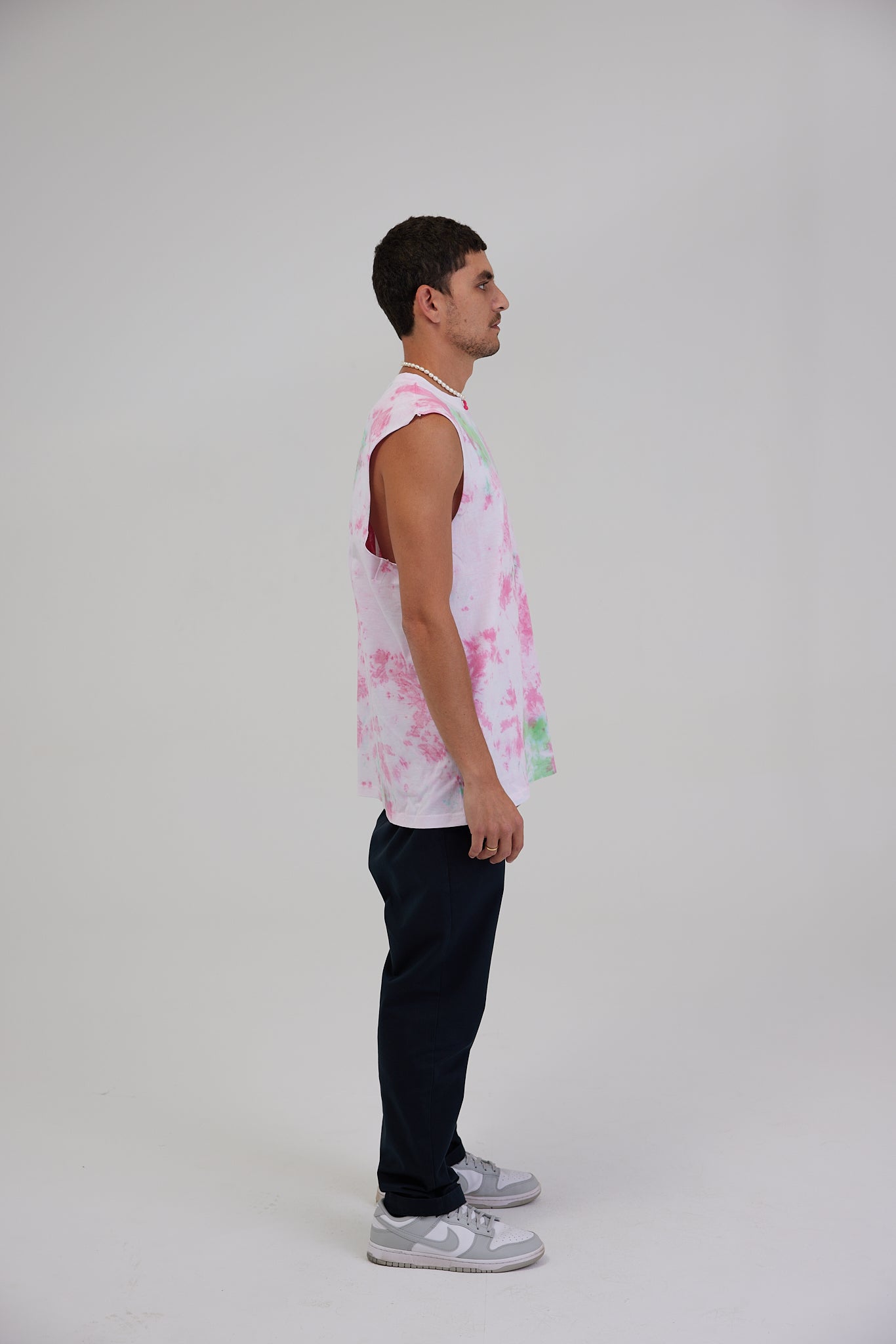 PINK TIE-DYE TANK