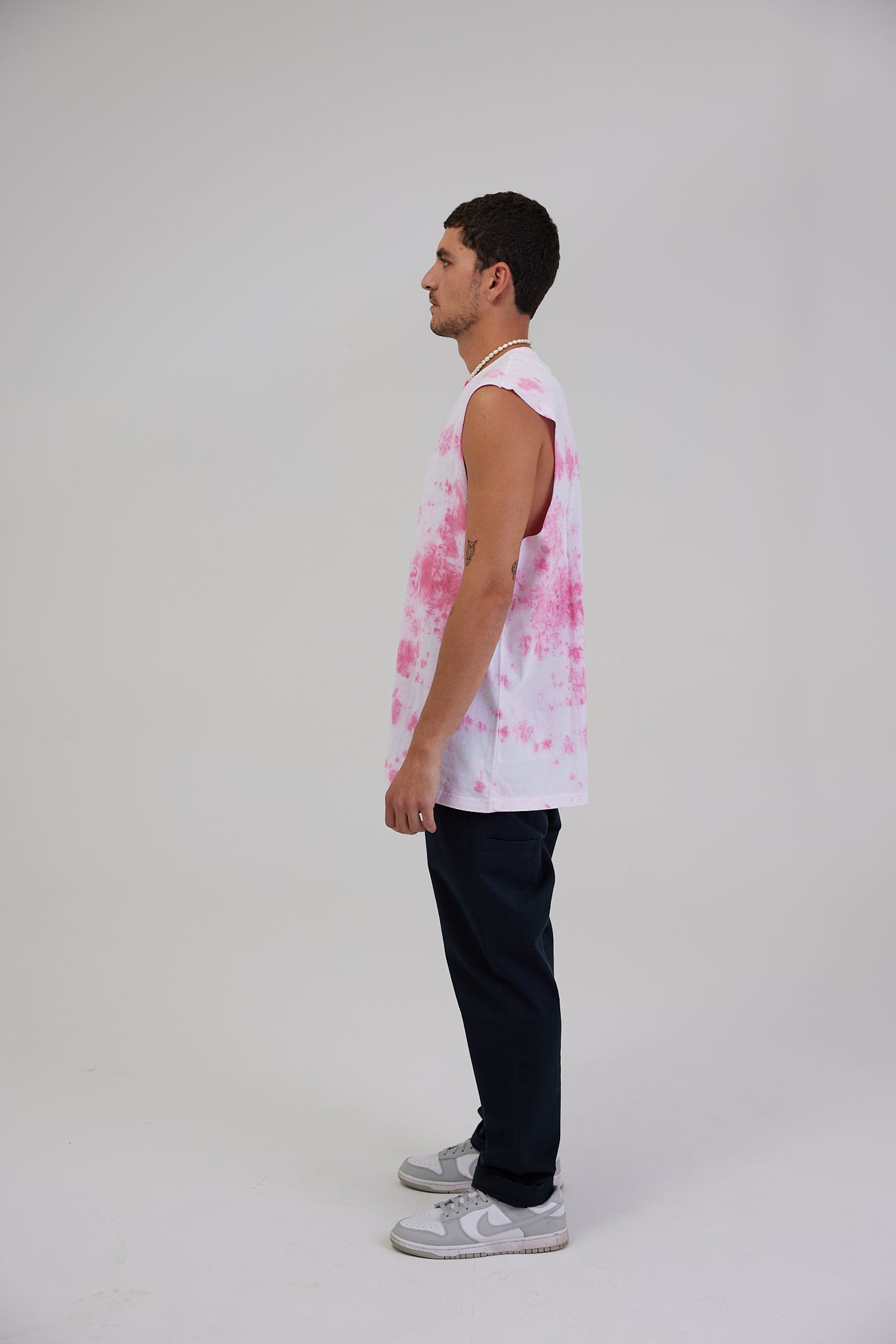 PINK TIE-DYE TANK