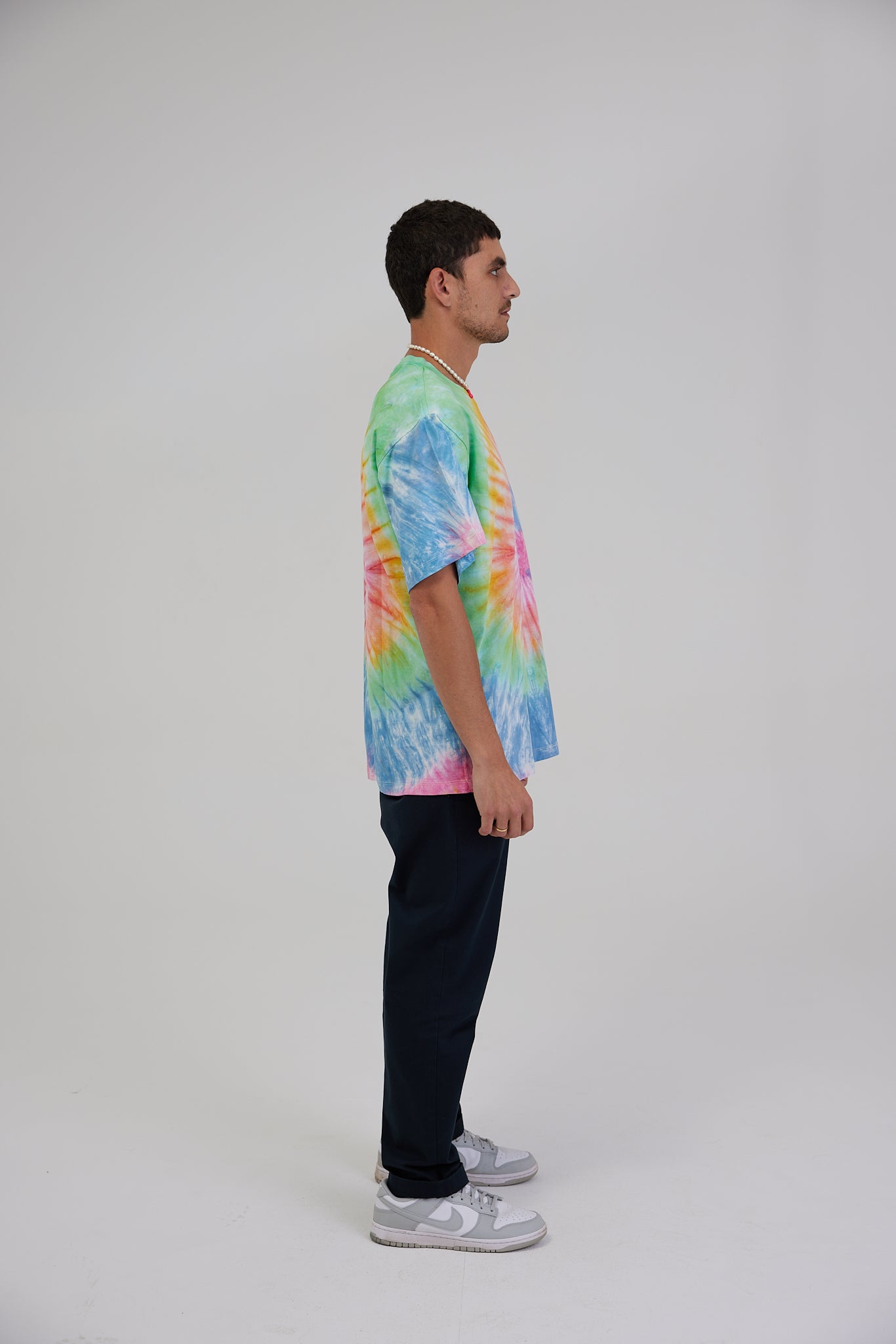 MULTICOLOUR TIE-DYE T-SHIRT