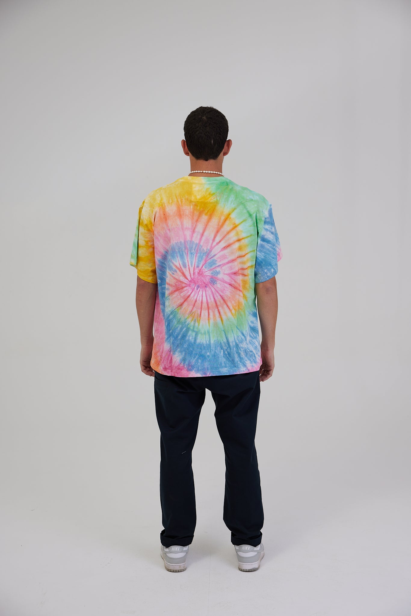 MULTICOLOUR TIE-DYE T-SHIRT