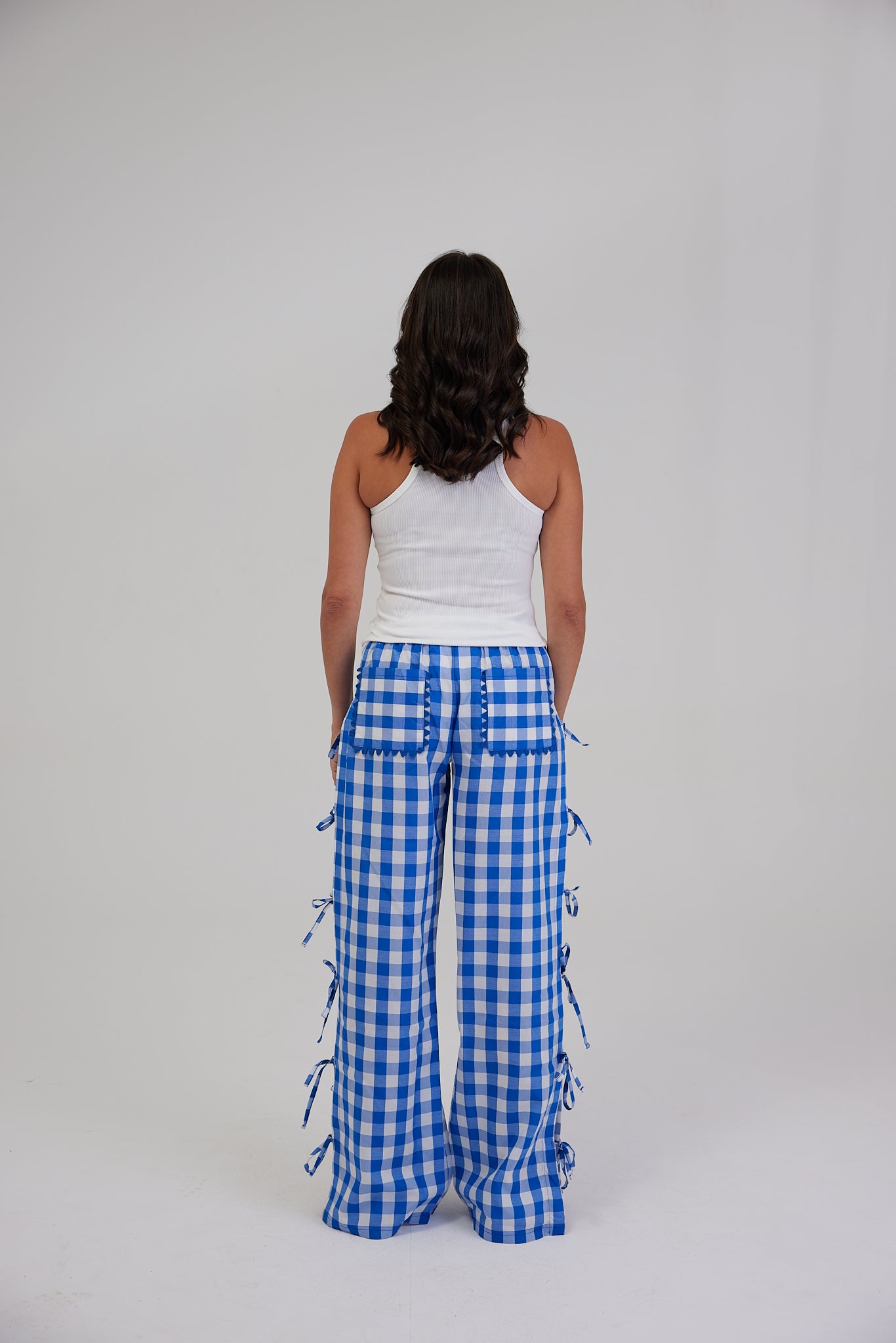 DARK BLUE PICNIC PERFECT PANTS