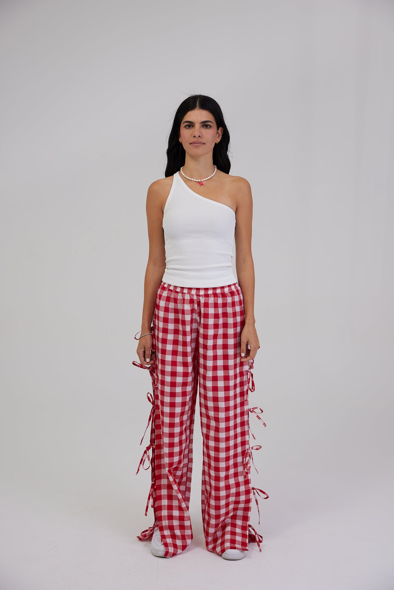 RED PICNIC PERFECT PANTS