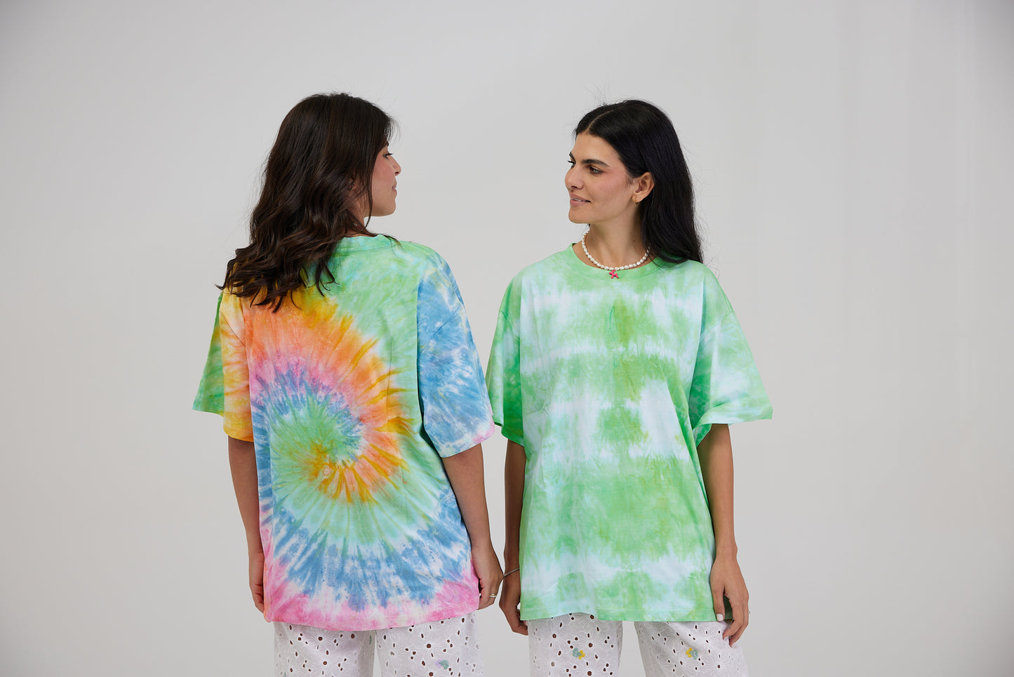 MULTICOLOUR TIE-DYE T-SHIRT